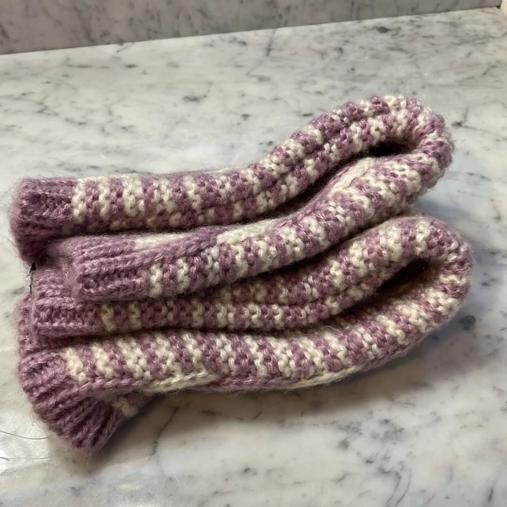 Free People Mariella Cable Knit Arm Warmers Size OS